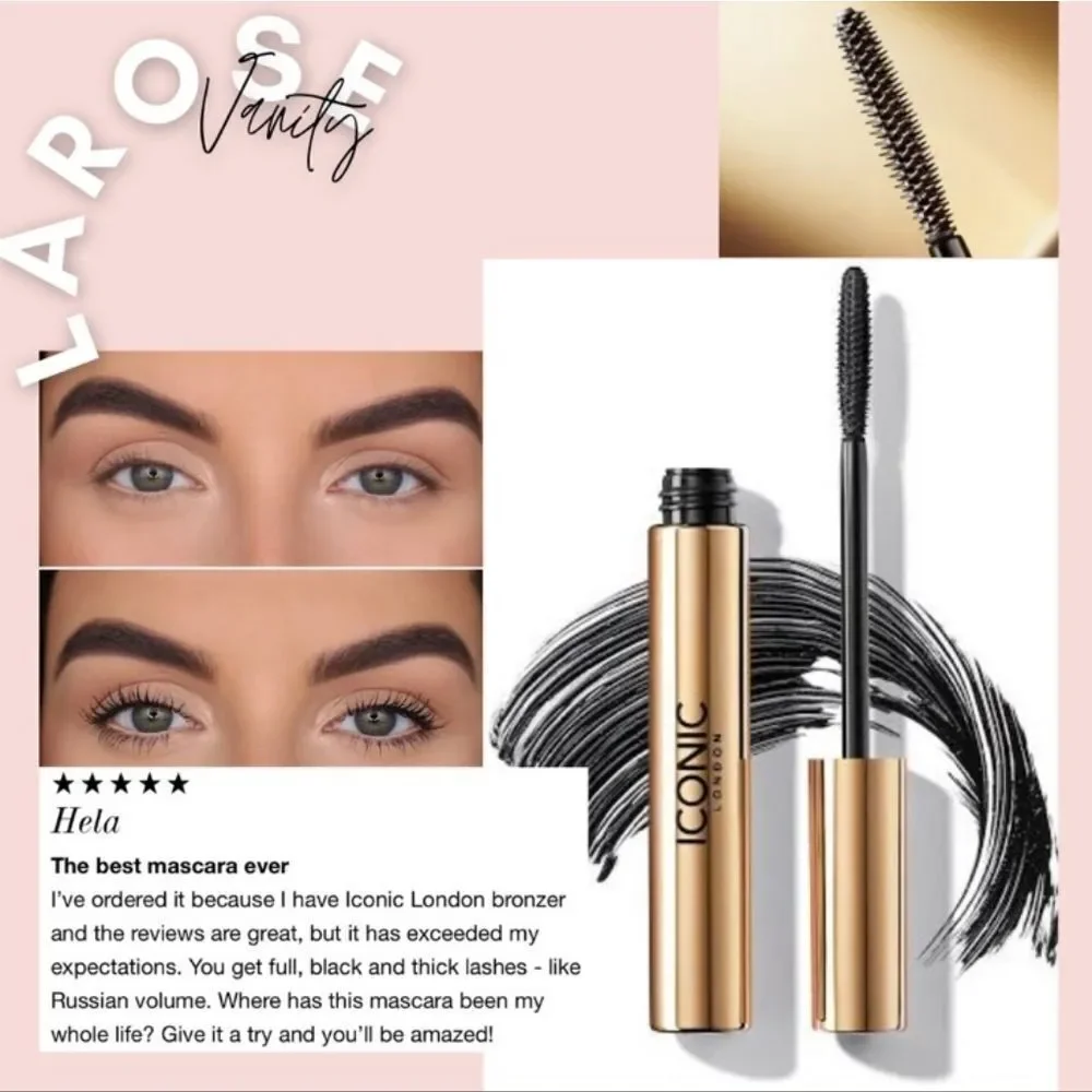 Iconic London Triple Threat Volumizing & Lengthening Mascara